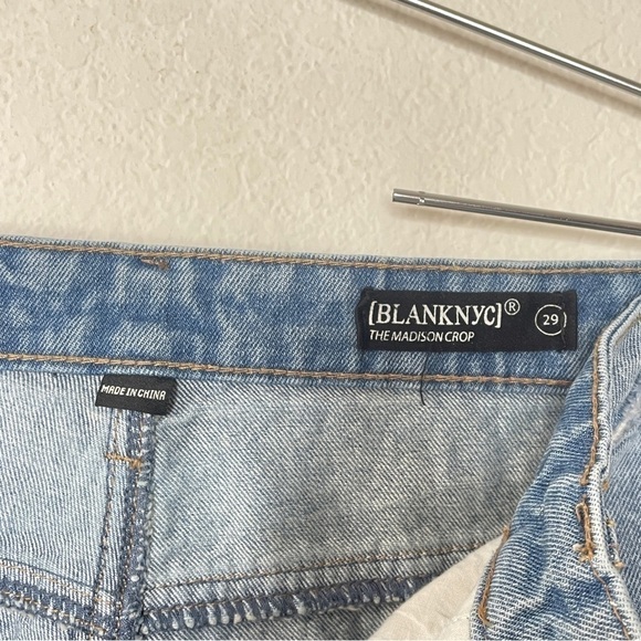 Blank NYC The Madison High Rise Crop Got My Ways Jean - Picture 9 of 11